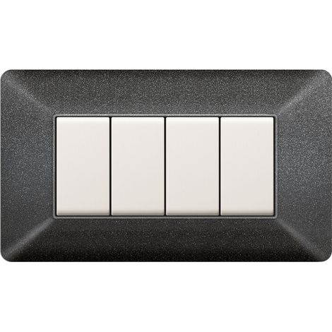 PLACCA EASY MATIX GRIGIO NOTTE 4P