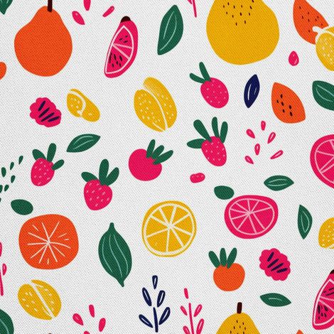 Tela decorativa para exteriores Oxford - Motivo frutal  DX6565 (1/5)