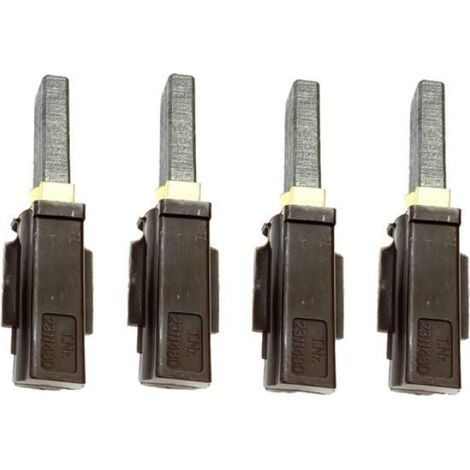 Balais De Charbon - Pour Moteur Aspirateur Ametek Lamb 2311480 333261 33326-1 - Remplacement Pièce Technique - Lot De 4 (1/5)