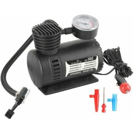 MINI COMPRESSORE PORTATILE 12V ARIA VIAGGIO 300PSI AUTO MOTO BICI CAMPER