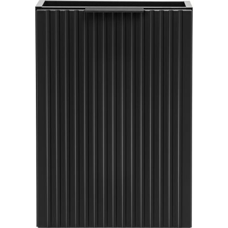 Meuble sous vasque en bois - L 40 x H 57 x P 22 cm - Georgia Black - Livraison gratuite