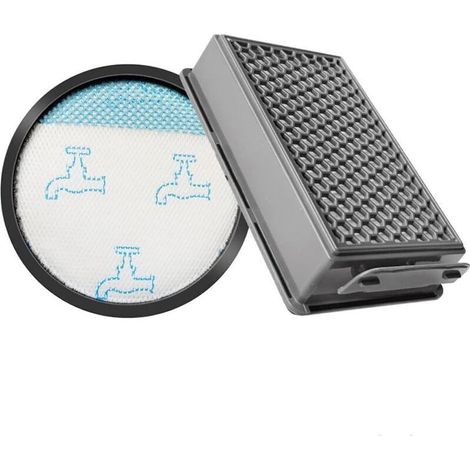 Lot de filtres HEPA de rechange pour aspirateur Rowenta Compact Power XXL RO4811EA RO4871EA RO4855EA RO4826EA (1/4)