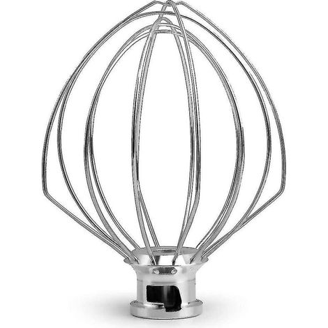 Fouet en acier inoxydable 5k452ww pour robot de cuisine 5ksm90-5ksm185 (1/5)