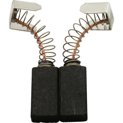 Balais de Charbon pour Virutex Rabot P75 - 6,4x10x19mm - Remplace 3017005 (1/2)