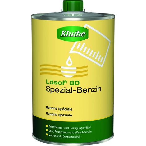 Lösol 80 Spezialbenzin Waschbenzin 1l Flasche 12 Stk