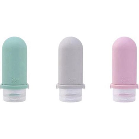 Bouteilles de voyage portables en silicone, récipients pour liquides 60 ml C-- (1/5)