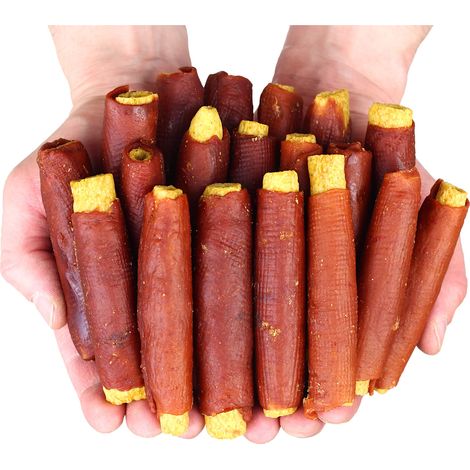 Biscotti per cani, involtini di riso avvolti in agnello Hau&Miau 500g