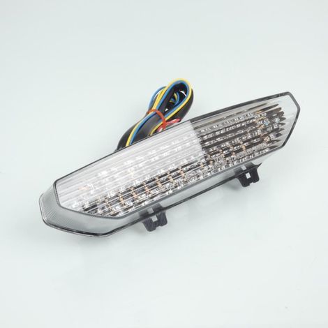 Feu arrière LED transparent Bike It pour moto Kawasaki 600 ZX-6RR (1/4)