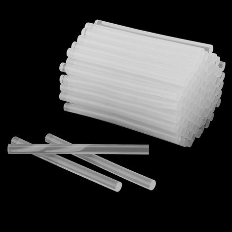 Lot de 140 Bâtons de Colle Chaude 11mm x 100mm - Bâtons Thermofusibles Transparents en EVA pour Pistolet à Colle - Bricolage, Réparation, Décoration et Fixation (1/5)