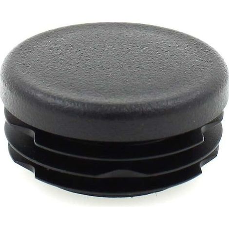 16 Pièces - Bouchons Embouts Rondes Nervurés Pour Pieds Tubulaires De Meubles, Tables & Chaises (30mm) par [Classe énergétique A] (1/4)
