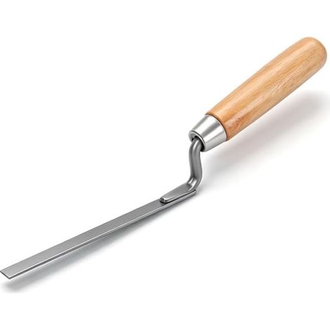 Truelle à Jointoyer, Outil de Jointoiement 10mm pour Mortier Ciment - Pointe à Jointoyer 15cm pour Dallages de Patio Maçonnerie (1/5)
