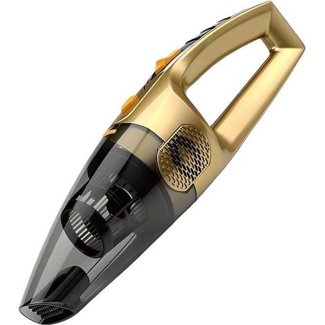 Aspirateur portable 120W pour voiture et Maison Dorée