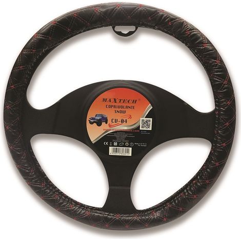 TRADE SHOP - Coprivolante Fodera Universale Per Sterzo Snow Per Interno Auto Maxtech Cv-04 -