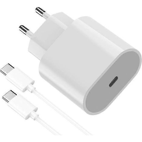 Chargeur rapide 18 W + câble de données, compatible avec Xperia 1-5-XZ3-XZ2-XZ2 Compact-XZ1-XZs-XZ Premium-10-10 II-10 Plus-XA2 (1/5)