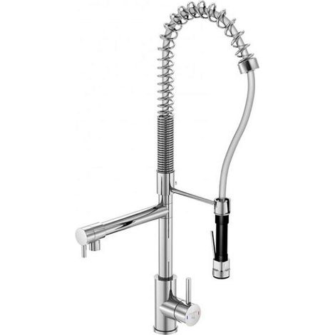 Steinberg Serie 100 Küchenarmatur, mit Handbrause, Ausladung (1/10)