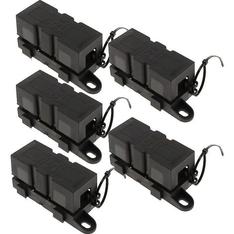 Lot de 5 méga porte-fusibles avec couvercle universel pour camping-car/fourgonnette/camion (1/5)
