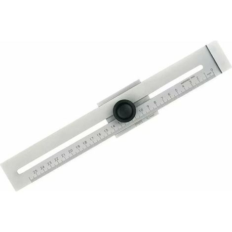 Stainless steel marking ruler, 250 mm measuring range, 1 piece (1/5)