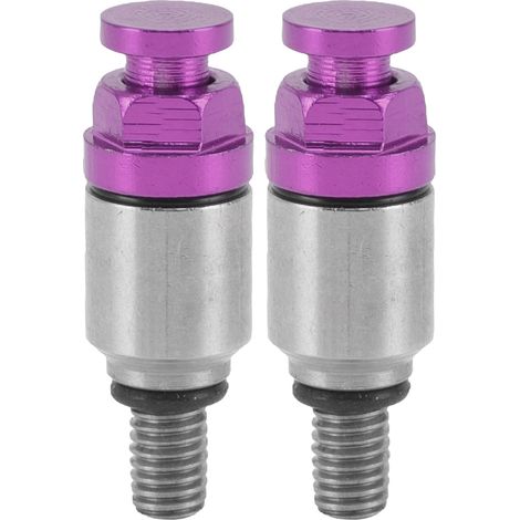 Lot de purgeurs fourche en alliage d'aluminium remplacement CR125R, (violet) (1/5)