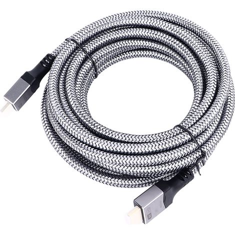 Cavo HDMI 2.1 ad alta velocità, compatibile con 8K a 60Hz e 4K a 120Hz, HDR dinamico, tripla schermatura, elaborazione del colore a 12 bit, canale di ritorno audio migliorato e frequenza di aggiorname (1/4)