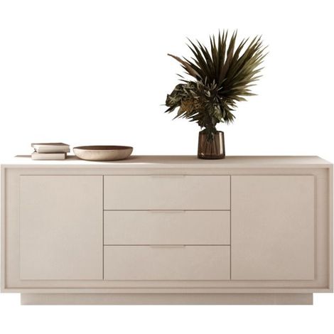 Madia 2 ante battenti e 3 cassetti linea Eos in finitura Cashmere (1/3)