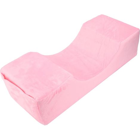 Oreiller D'appui-tête de Soutien de la Nuque Oreiller D'extension de Cils en Forme de U Oreiller de Maquillage de Greffe de Cils Rose (1/5)