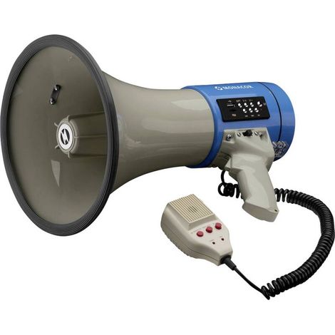 [GEBRAUCHT] B-Ware Monacor Megafon Sprachverstärker MP3 Abspielfunktion Handmikrofon Sirene 110 dB (1/2)
