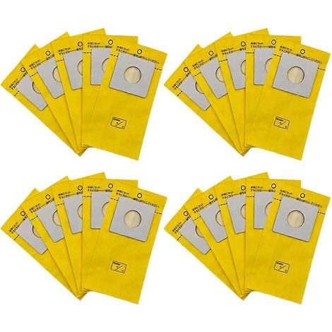 Sacs à poussière de rechange pour aspirateur eau et poussière Toshiba VPF-12, VPF-11 et VPF-10 (20 pièces) (1/5)
