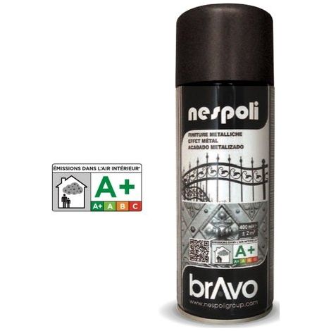 BRAVO'' SMALTO ACRILICO NERO DIAMANTATO 400ML