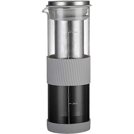 Kaffeemaschine für Kaltbrühkaffee & Tee-Ei - 800-ml-Glaskaraffe