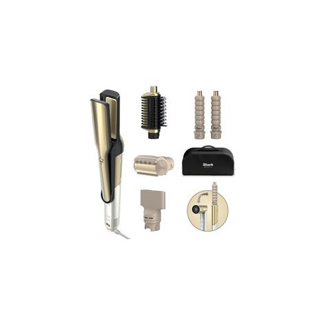 Kit complet Shark HD6051SEU Glam by Flexstyle avec accessoire anti-frisottis Multistyler 5 en 1 (1/5)