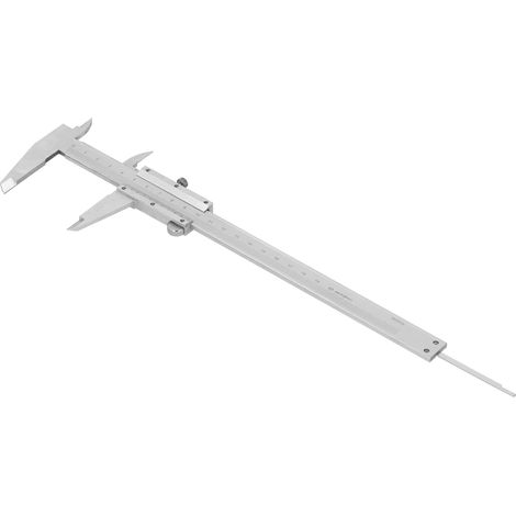 Nonius-Messlehre aus hochkohlenstoffhaltigem Stahl für Werkstückbreiten von 0-200 mm (1/5)