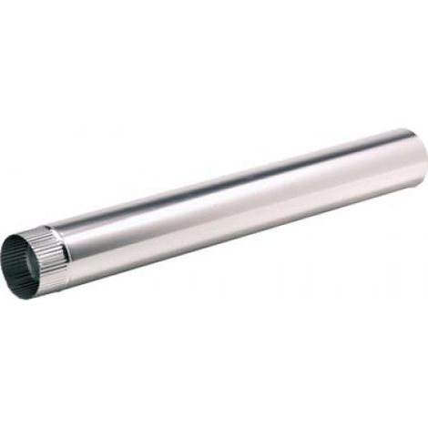 Tuyau rigide Aluminium Diamètre 125mm Longueur 330mm NF TEN 933125