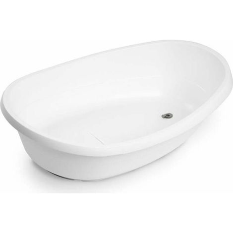 Ingenuity 3-in-1 Babybadewanne Weiß Ergonomisch