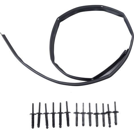 Joint d'étanchéité de capot et pare-chocs avant avec rivets 68051392AB, pièce de rechange pour Dodge Challenger 2008-2022 (1/5)