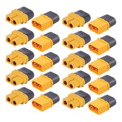 10 paires de connecteurs Xt60 Plug Male Female Set, Xt60h Housing Connector