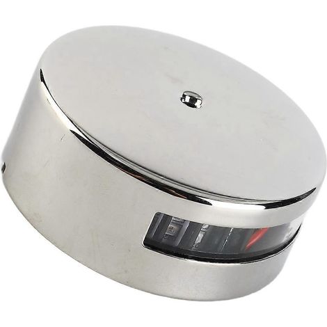 Éclairage de bateau, feu de proue bicolore, feux de navigation à LED, acier inoxydable étanche, rouge et vert