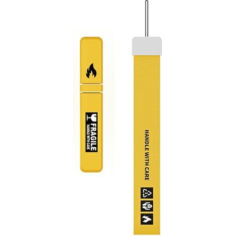 Cover protettiva con supporto per Samsung Galaxy S22 arancione