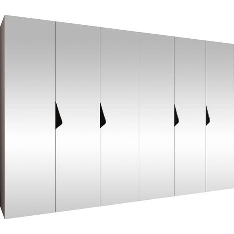Armario Hartford 632, Cachemira, 202x300x52cm, Puertas de armario: Con bisagras, Número de estantes: 0 (1/5)