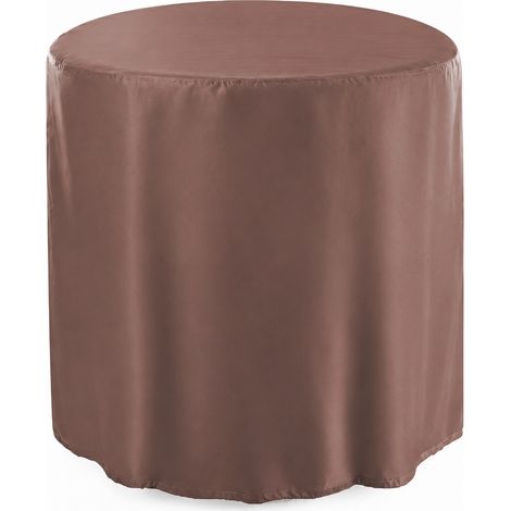 Housse de protection ronde pour table basse d'extérieur 47x45 cm bleu 190T enduit argenté bleu 190t 47 200 g – Livraison gratuite