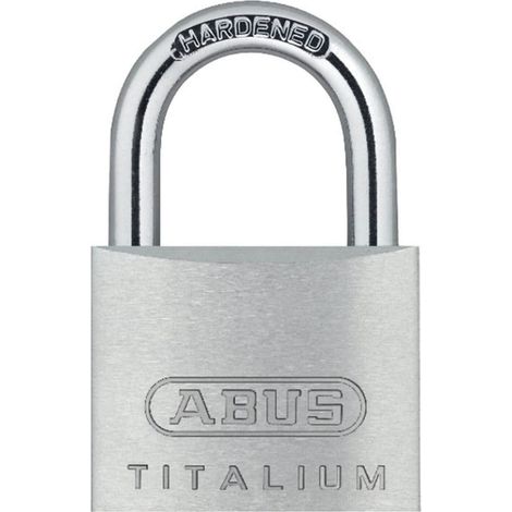 64TI/25mm TITALIUM� Padlock Carded ABU64TI25C