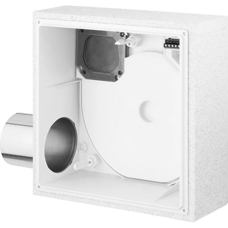 Helios ELS-GUBRZL Caja empotrada con compuerta cortafuegos y revestimiento K90 2ª estancia izq., desc. trasera, 08116