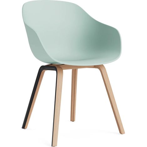 [NEUWERTIG] B-Ware Hay Stuhl About A Chair Aac 222 Sitz Mintgrün Eiche Lackiert Kunststoffgleiter