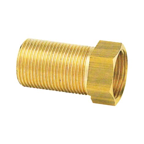 Sanitaire-Distribution – Raccord laiton à visser MF – Mamelon égal rallonge 3/4'' – Filetage entrée 3/4'' – Pour installations sanitaires