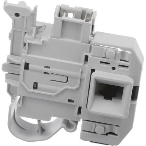 Cierre Eléctrico Lavador 10031405 – Blocapuerta con Microretardo de Seguridad – Compatible Bosch Balay Neff – Repuesto Original (1/3)
