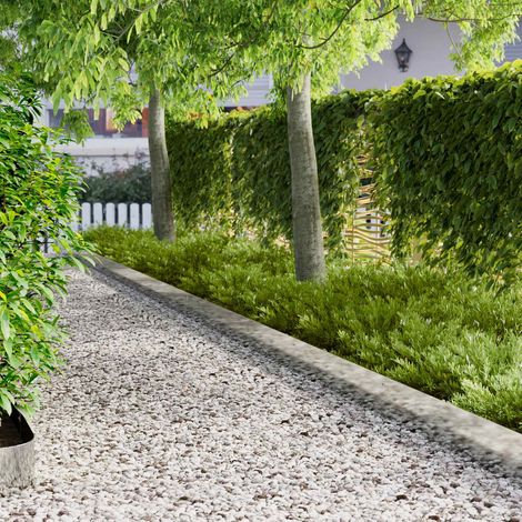 Teenpull – Raseneinfassung 30 pcs 103 x 20 cm Stahl Silber (1/5)