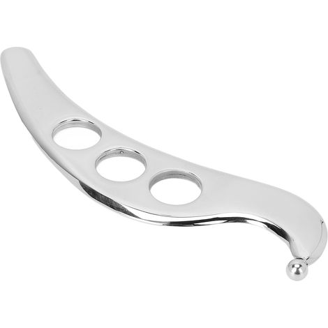 Grattoir Guasha en acier inoxydable pour massage musculaire, outil de soulagement des douleurs des tissus mous, rééducation corporelle. (1/5)