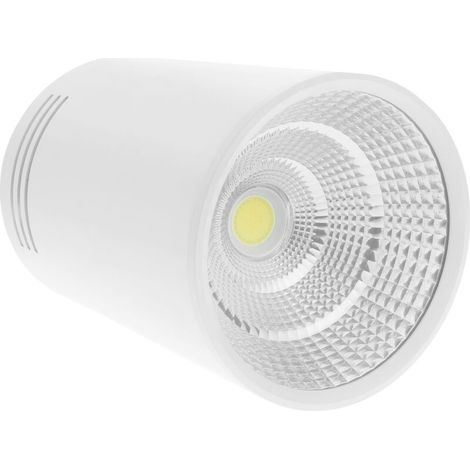 Spot à LED de surface Lampe foyer COB 5W 220VAC 3000K blanc 75mm (1/5)