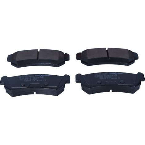 Kit de plaquettes de frein MAXGEAR 19-0467 pour LACETTI Break, (1/2)