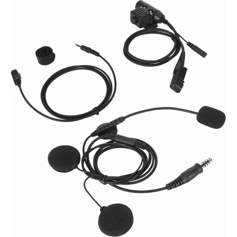 Adaptateur PTT à double haut-parleur avec son clair, adaptateur de remplacement pour MOTOROLA Xir P6600 P6620 DP2400 MTP3250 (1/5)