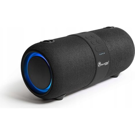 Altavoz portátil Bluetooth 4.2 Music Man BT-X56 negro con LED y micrófono USB (1/5)